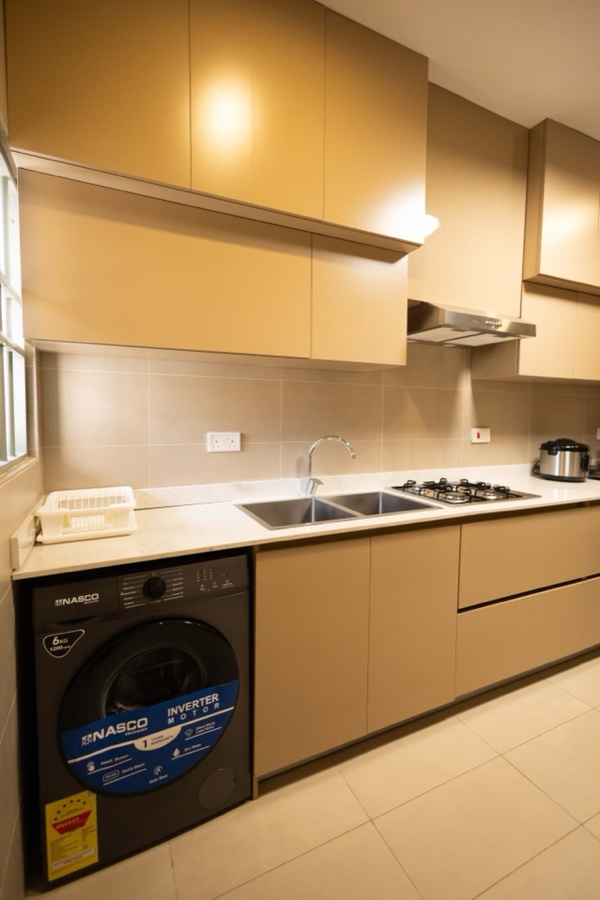 The Emerald, the kitchen