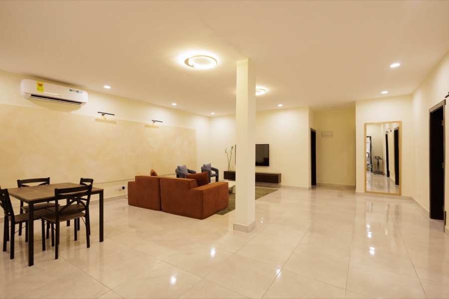 The Atelier, the living room